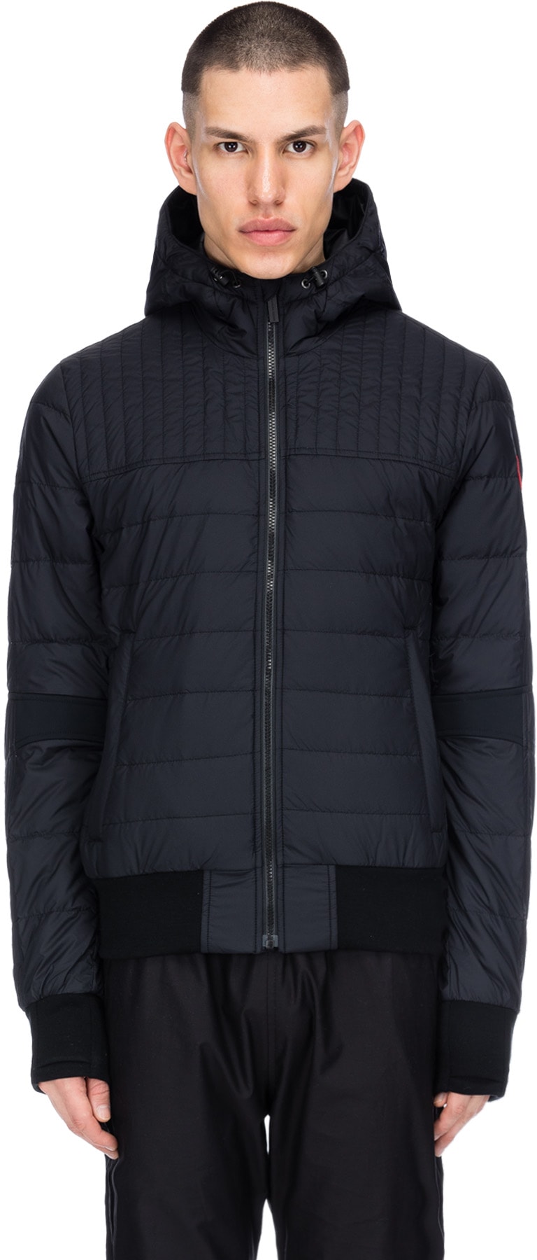 Canada Goose: Black Cabri Hoodie - 1