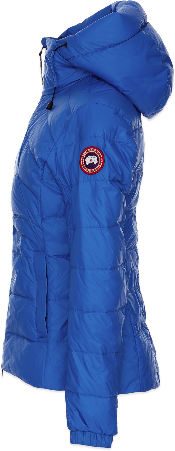 Canada Goose: Bleu Manteau à Capuche PBI Abbott Bleu - 2