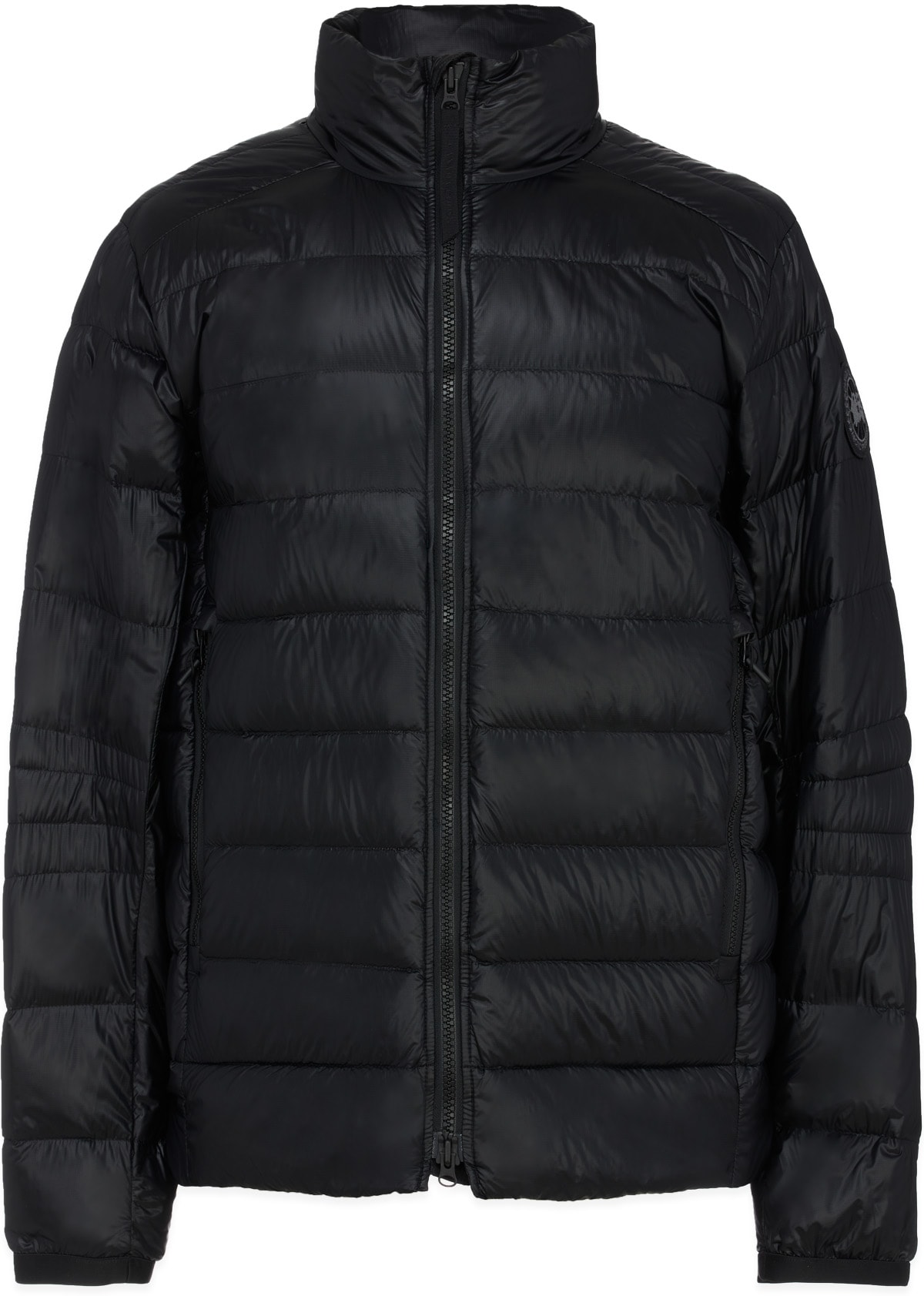 Canada Goose: Noir Manteau Crofton Black Label Noir - 1
