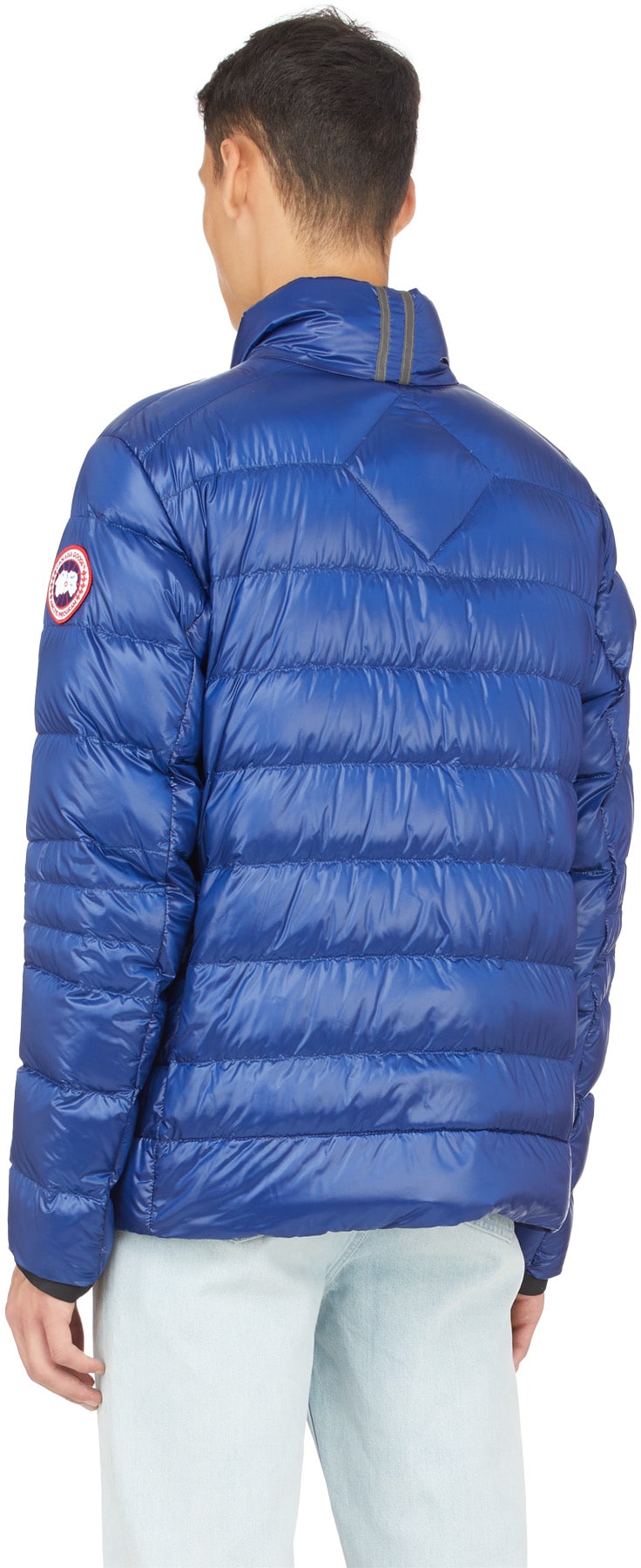 Canada Goose: Bleu Manteau Crofton Bleu - 3
