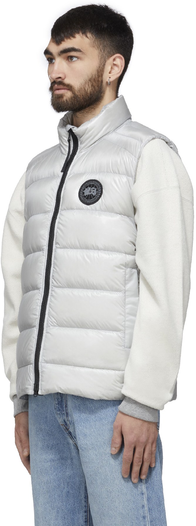 Canada Goose: Silver Black Label Crofton Vest - 2