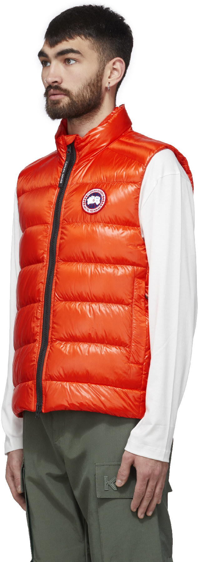 Canada Goose: Orange Crofton Vest - 2