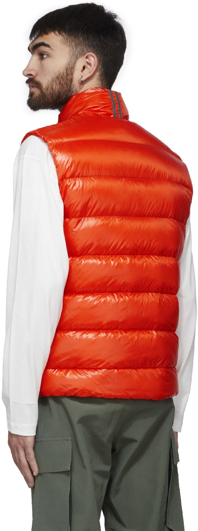 Canada Goose: Orange Crofton Vest - 3