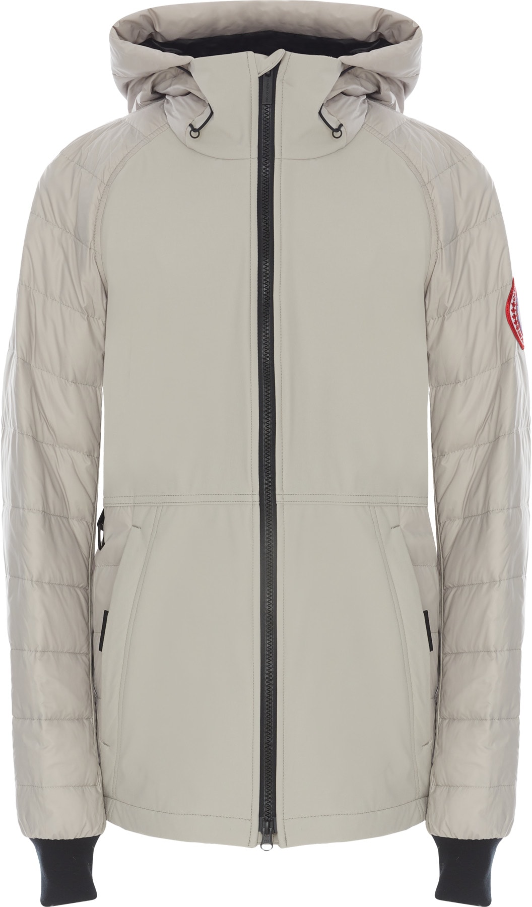 Canada Goose: Grey Hybridge Weyburn Hoodie - 1