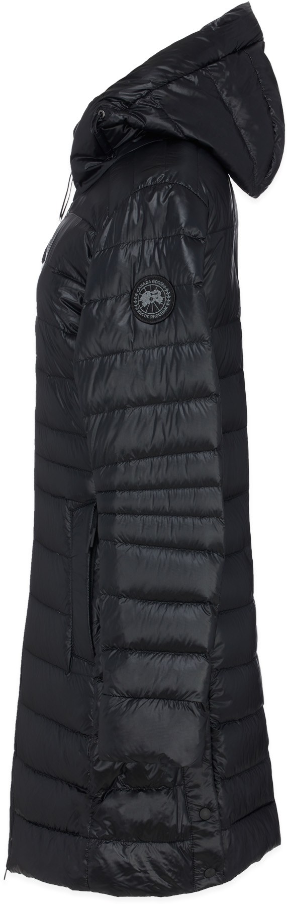 Canada Goose: Noir Manteau à Capuche Cypress Black Label Noir - 2