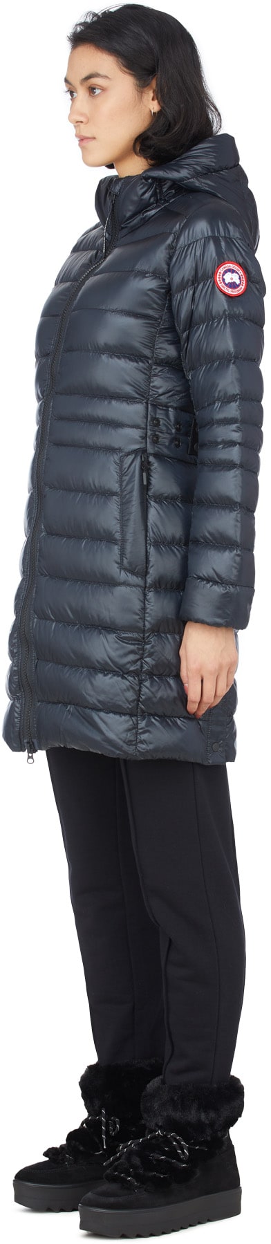 Canada Goose: Black Cypress Hooded Jacket - 2