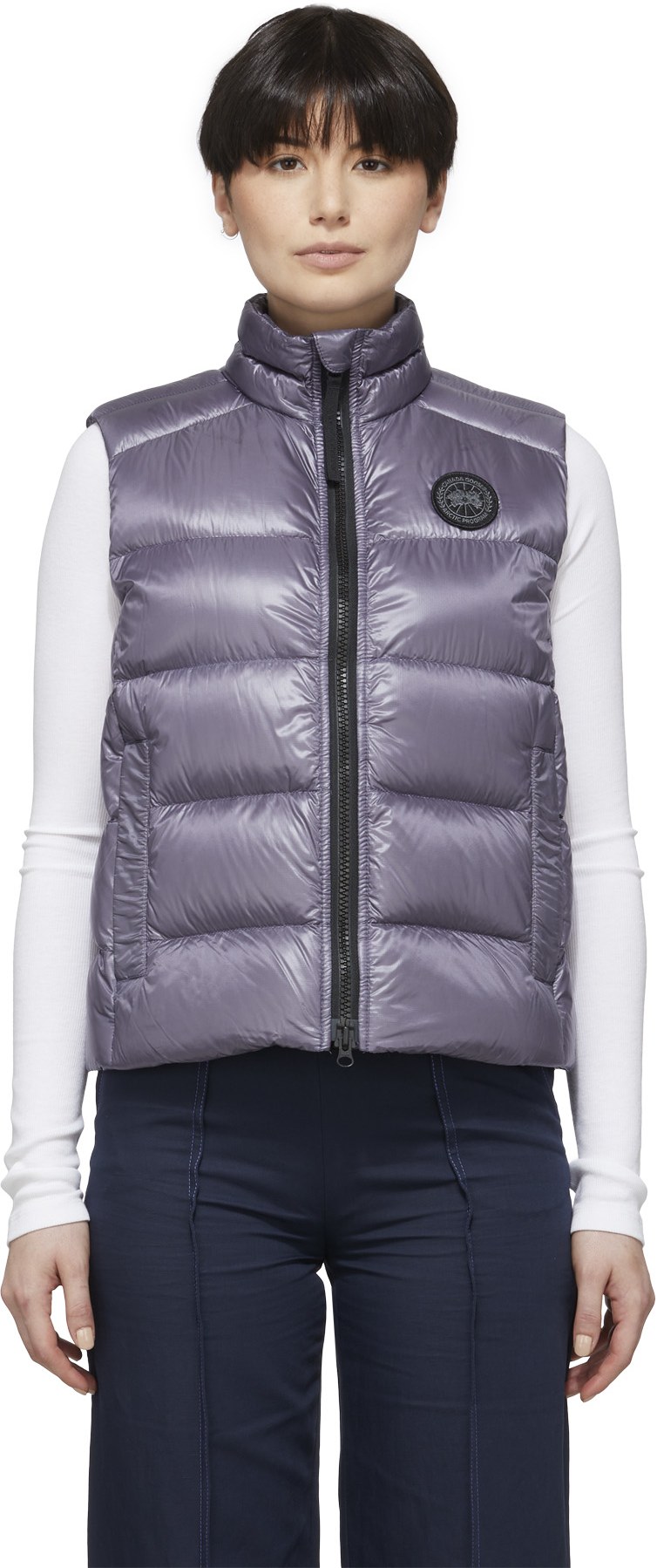 Canada Goose: Purple Black Label Cypress Vest - 1