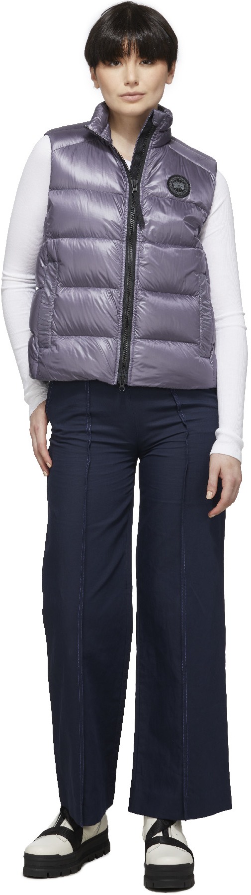 Canada Goose: Purple Black Label Cypress Vest - 4