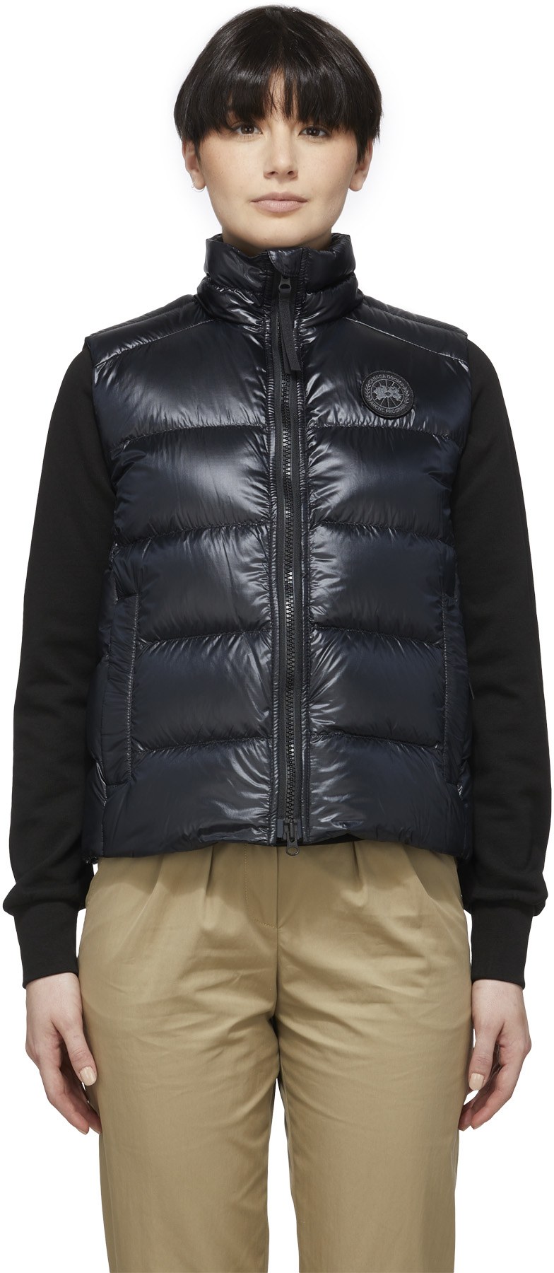 Canada Goose: Black Black Label Cypress Vest - 1