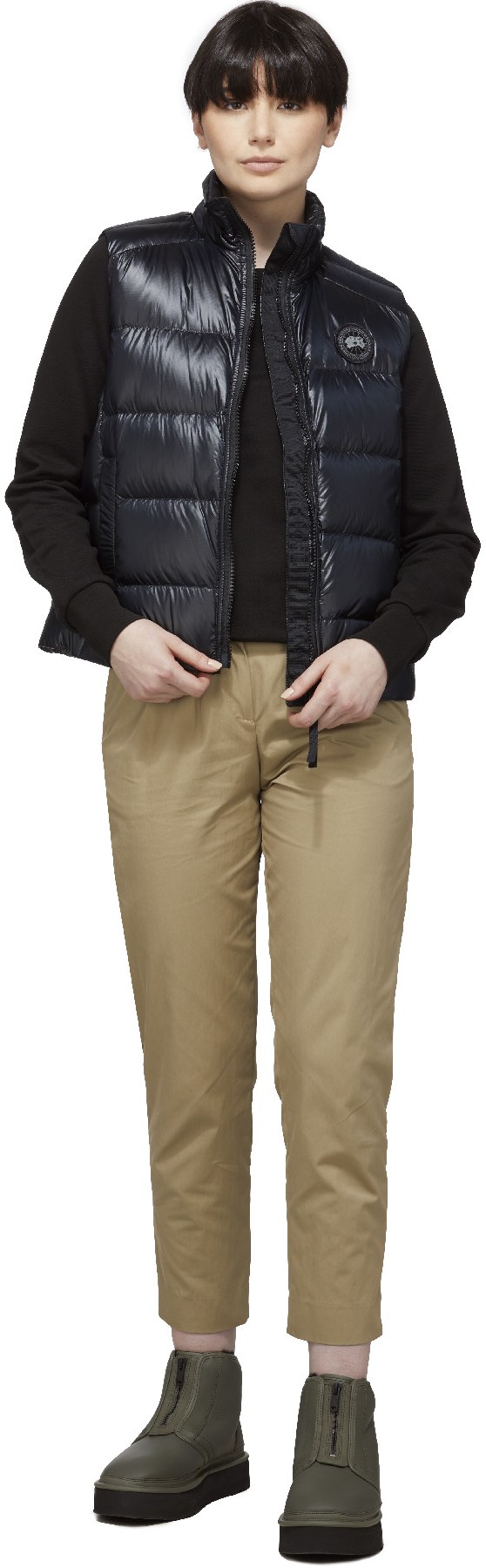 Canada Goose: Black Black Label Cypress Vest - 4