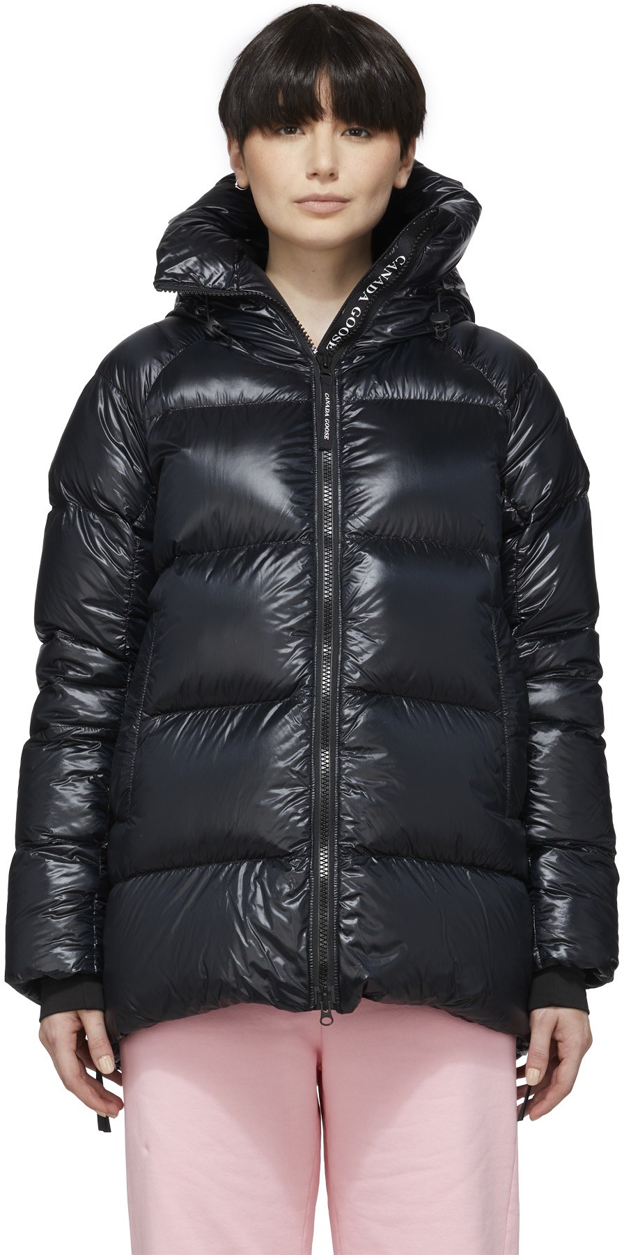 Canada Goose: Black Black Label Cypress Puffer - 1