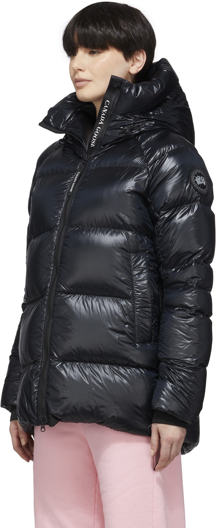 Canada Goose: Black Black Label Cypress Puffer - 2