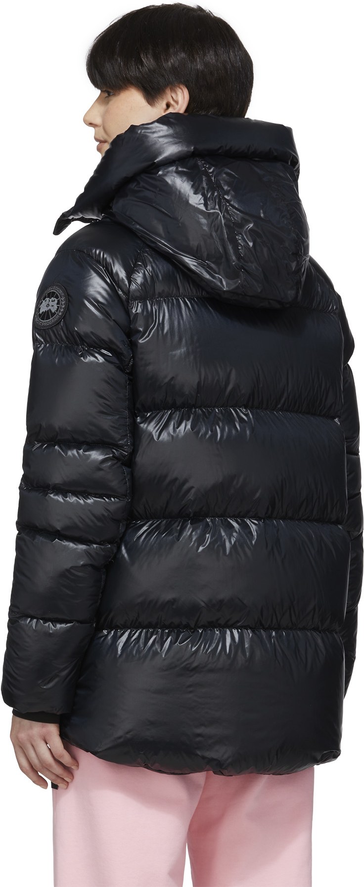 Canada Goose: Noir Doudoune Cypress Black Label Noir - 3