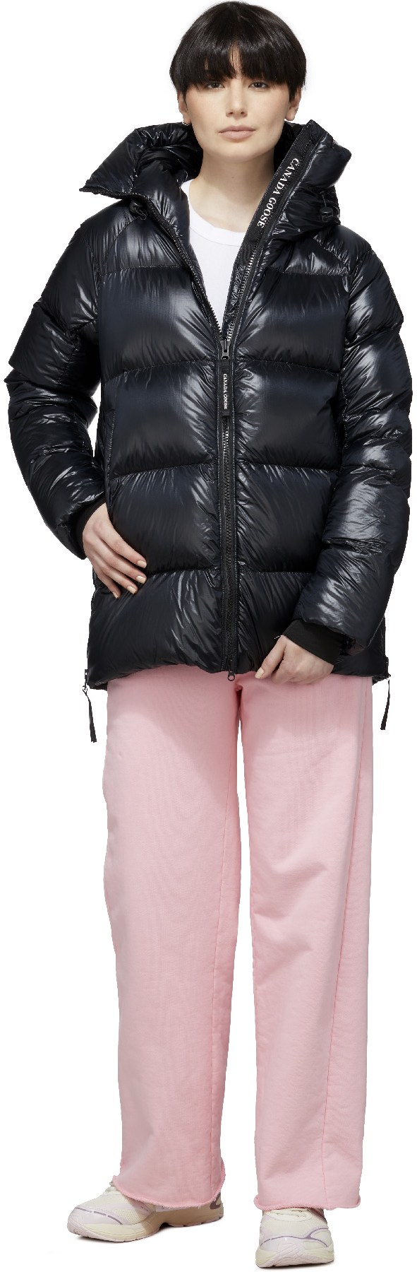 Canada Goose: Black Black Label Cypress Puffer - 4