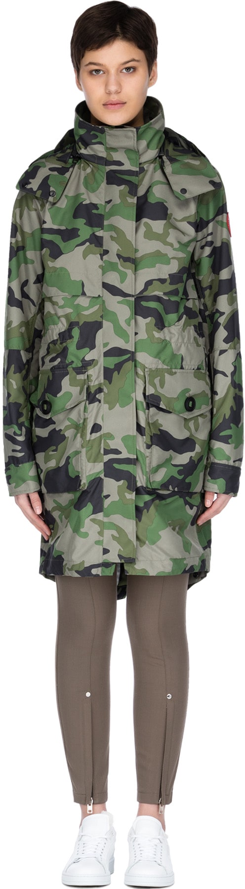 Canada Goose: Multicolor Cavalry Trench Print - 1