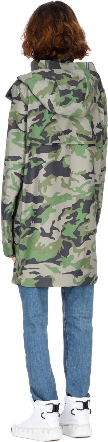 Canada Goose: Multicolor Crew Trench Print - 3