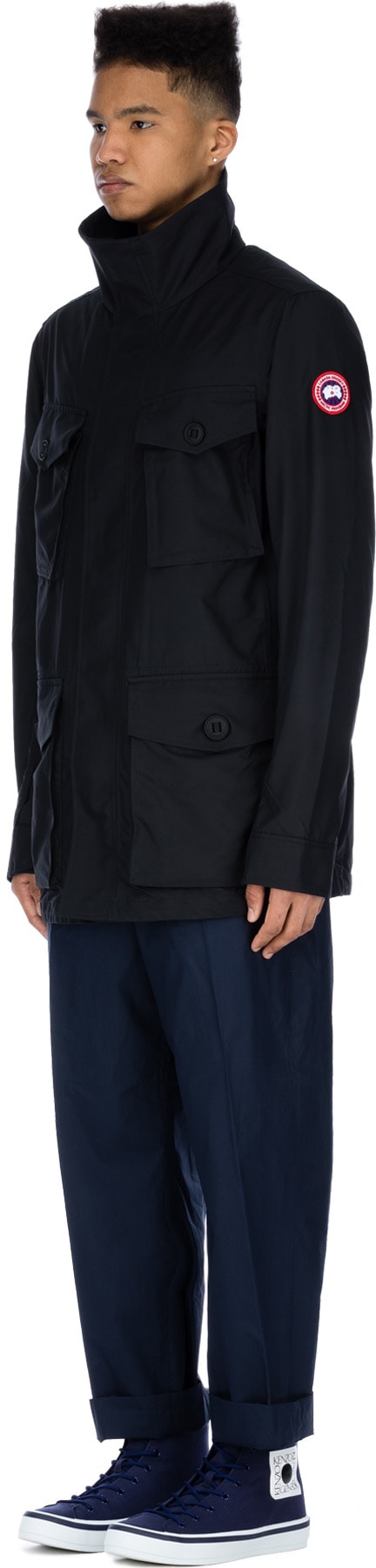 Canada Goose: Noir Manteau Stanhope Noir - 2