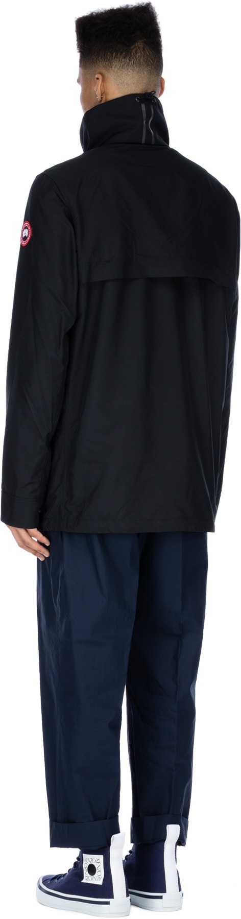 Canada Goose: Noir Manteau Stanhope Noir - 3