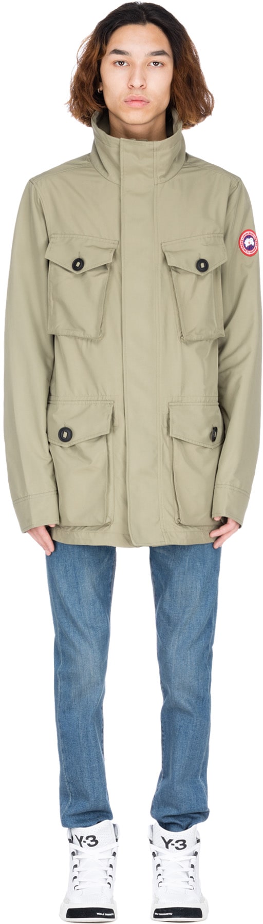 Canada Goose: Vert Manteau Stanhope Vert - 1