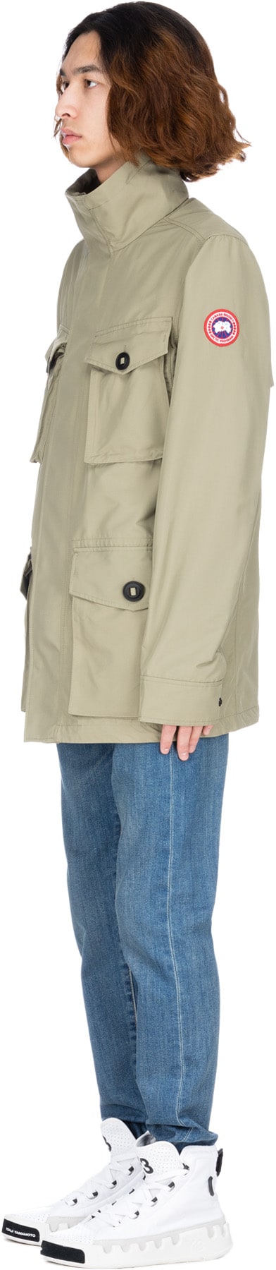 Canada Goose: Vert Manteau Stanhope Vert - 2