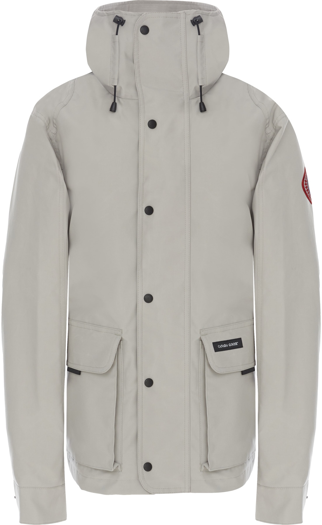 Canada Goose: Grey Lockeport Jacket - 1