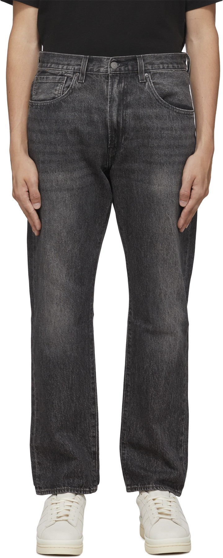 Levis: Noir Jean Droit 551 Z Authentique Noir - 1