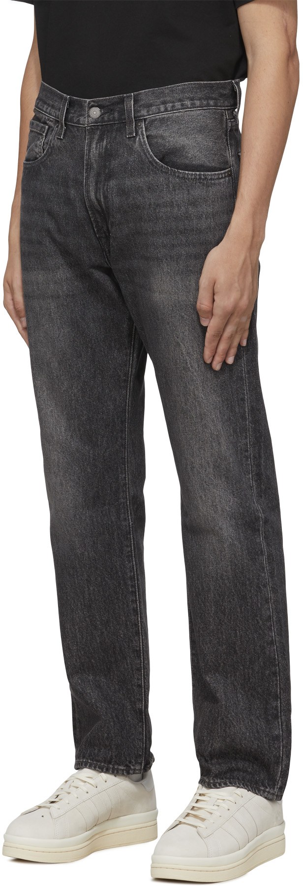 Levis: Noir Jean Droit 551 Z Authentique Noir - 2