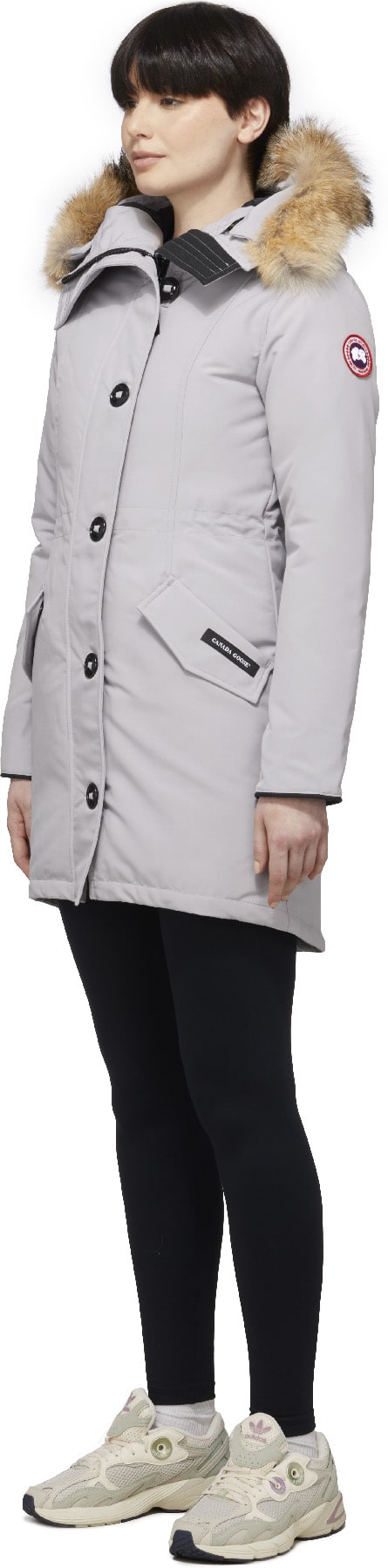 Canada Goose: Gris Parka Rossclair Gris - 2