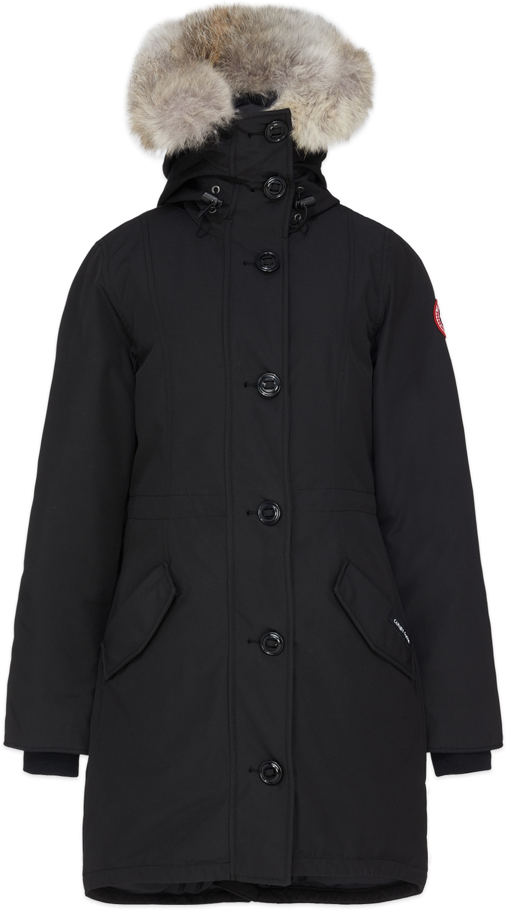 Canada Goose: Black Rossclair Parka - 1