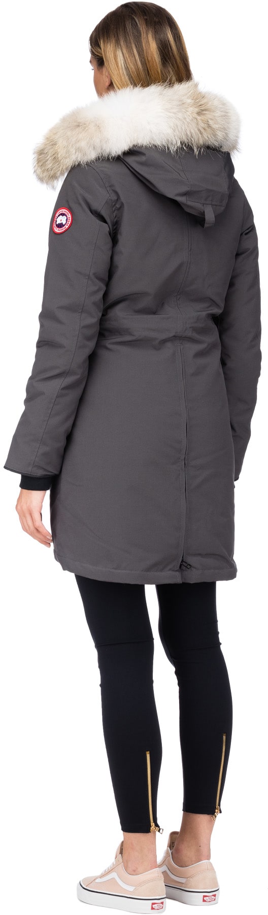 Canada Goose Grey Rossclair Parka influenceu Canada influenceu Canada