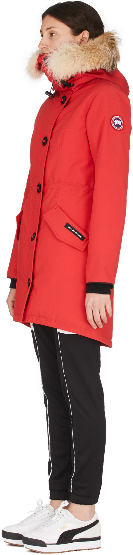 Canada Goose: Rouge Parka Rossclair Rouge - 2