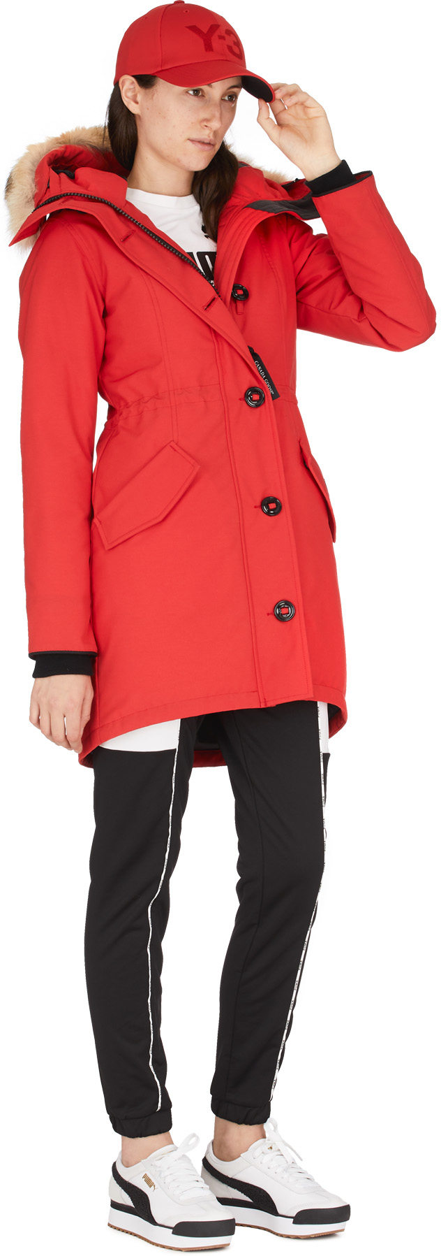 Canada Goose: Rouge Parka Rossclair Rouge - 4