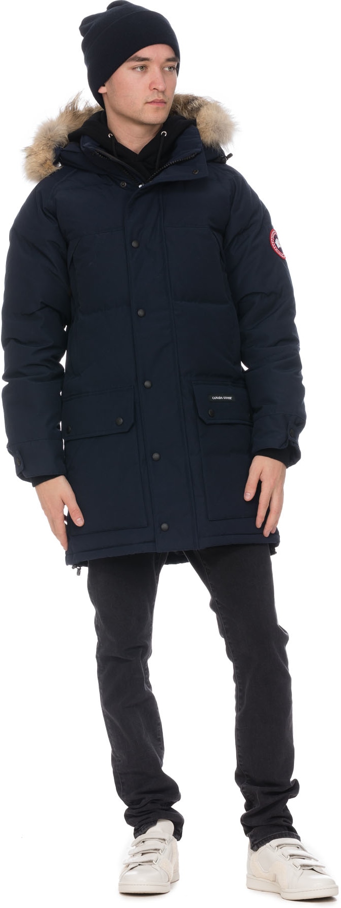 Canada Goose: Blue Emory Parka - 4