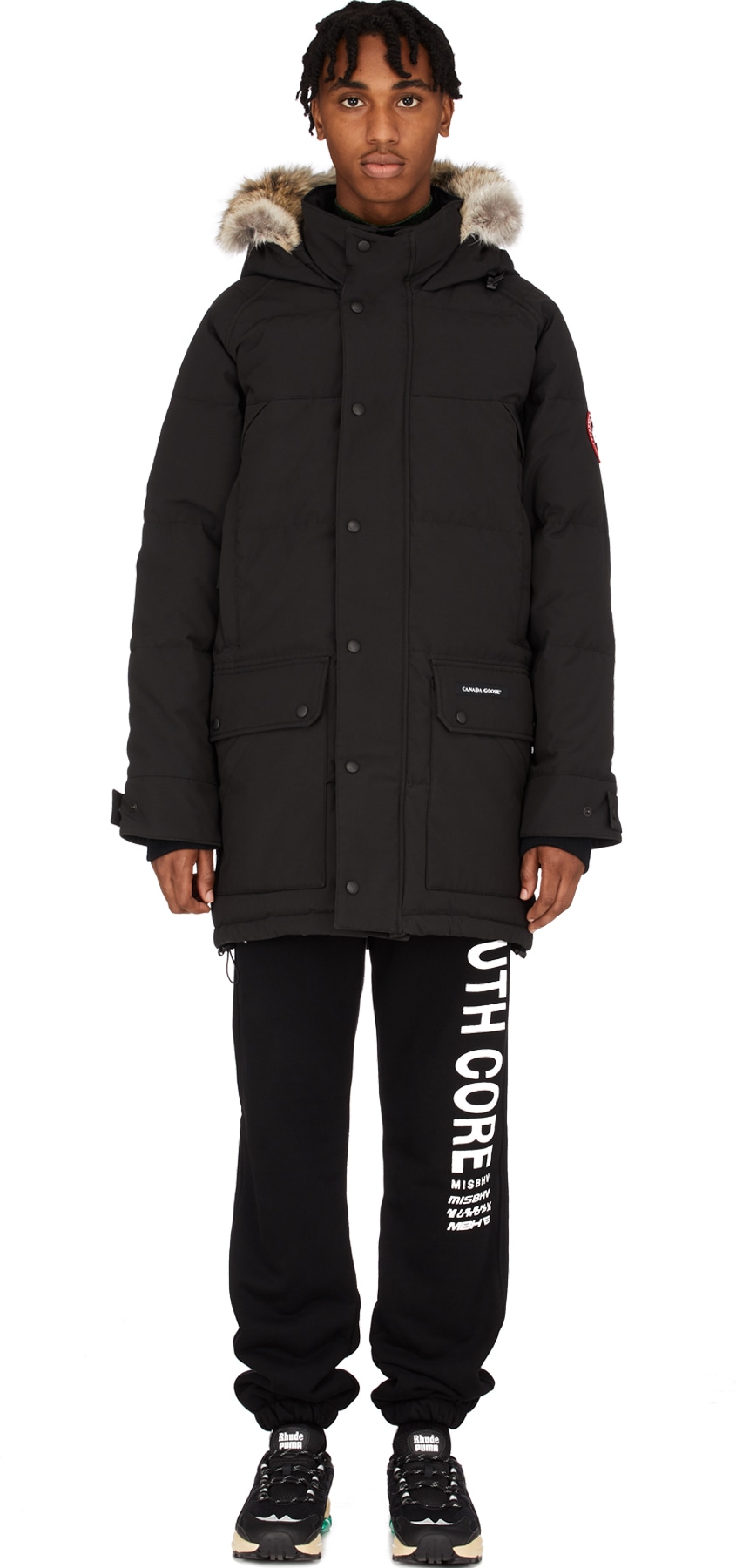 Canada Goose: Black Emory Parka - 1