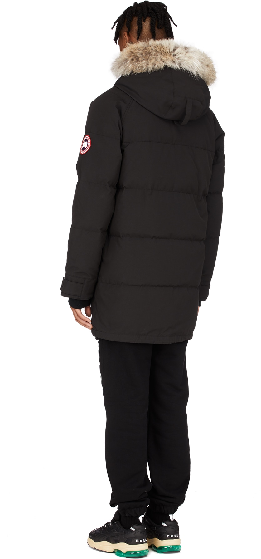 Canada Goose: Noir Parka Emory Noir - 3