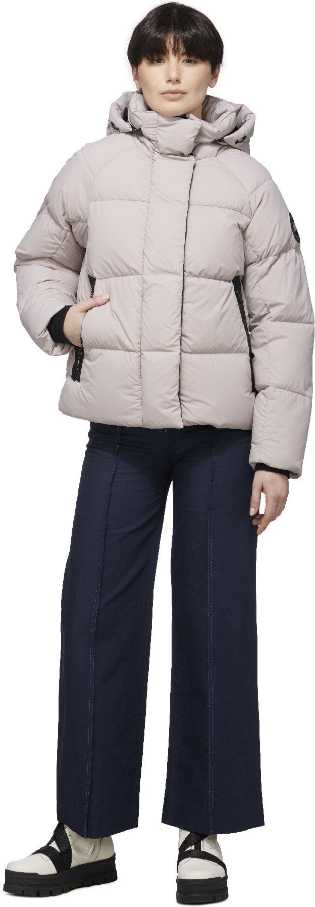 Canada Goose: Pink Black Label Junction Parka - 4