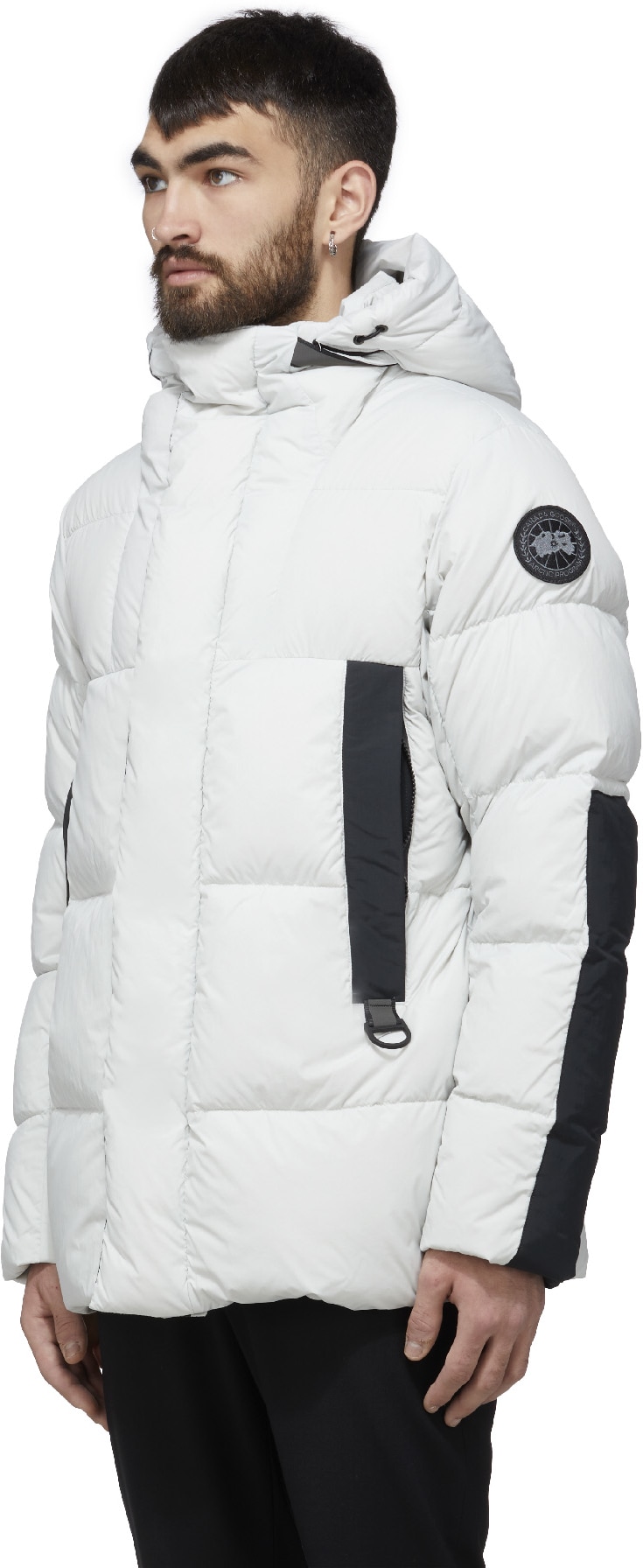 Canada Goose: Gris Parka Osborne Black Label Gris - 2