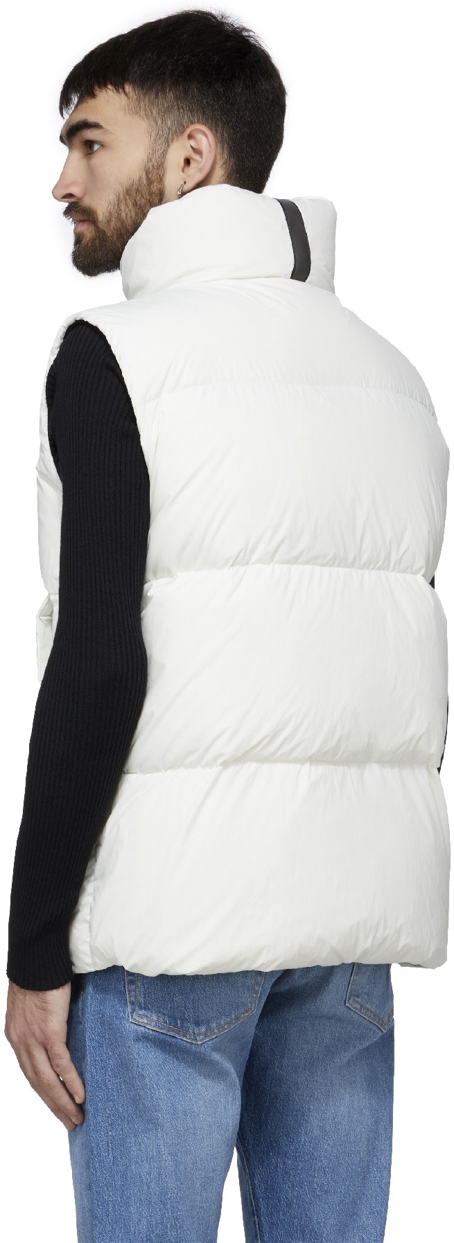 Canada Goose: Blanc Gilet Everett Black Label Blanc - 3