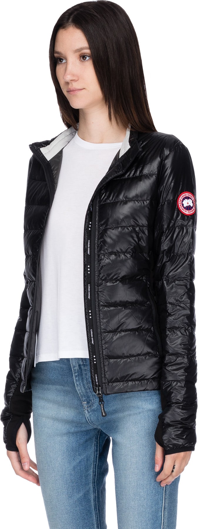 Canada Goose: Black Hybridge Lite Jacket - 2