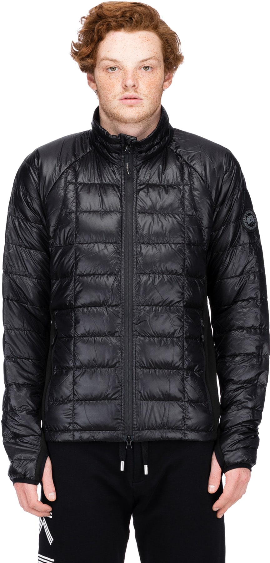 Canada Goose: Noir Manteau Hybridge Lite Canada Goose Black Label Noir - 1
