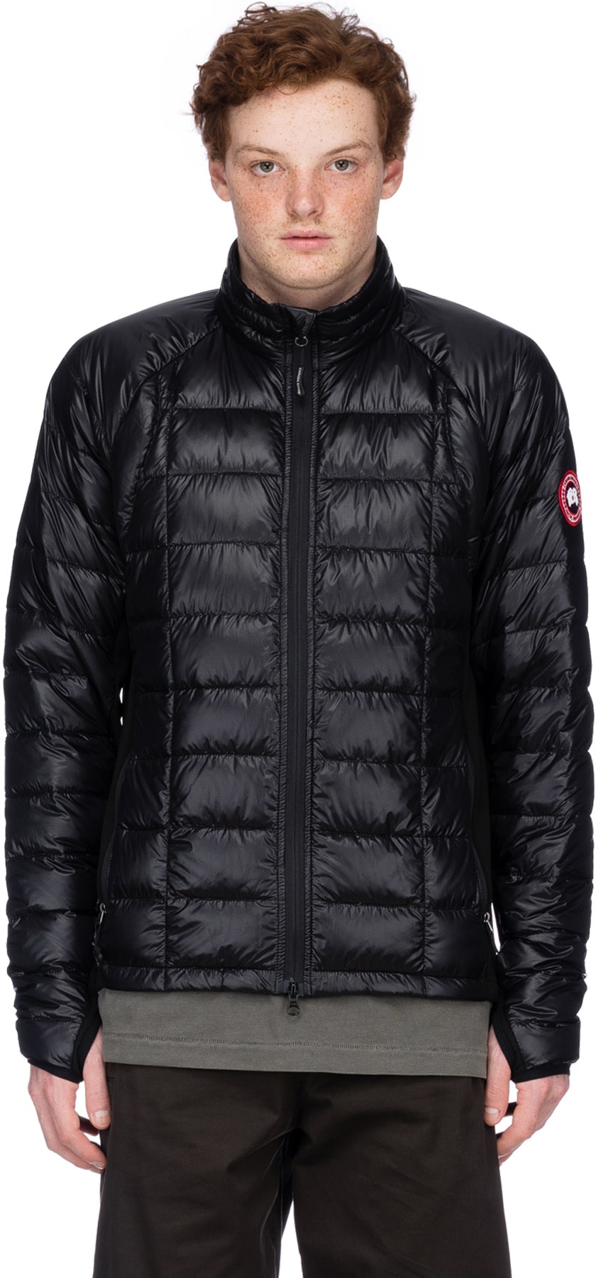 Canada Goose: Black Hybridge Lite Jacket - 1