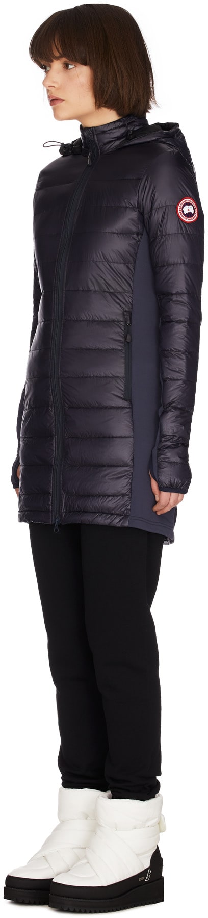 Canada Goose: Blue Hybridge Lite Coat - 2