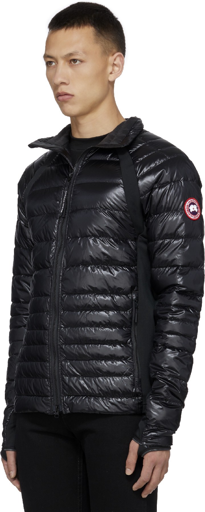 Canada Goose: Black Hybridge Lite Tech Jacket - 2