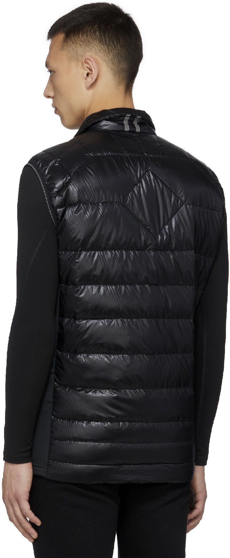 Canada Goose: Noir Gilet Hybridge Lite Tech Noir - 3