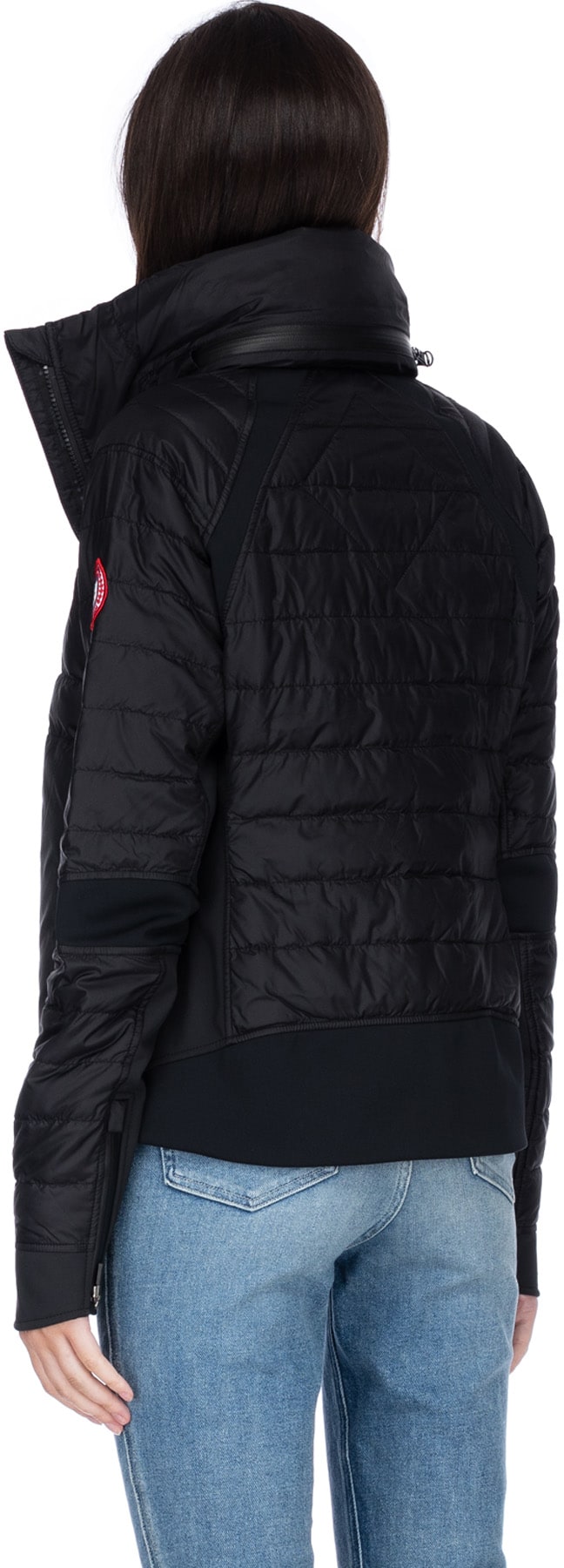 Canada Goose: Black Hybridge Perren Jacket - 3