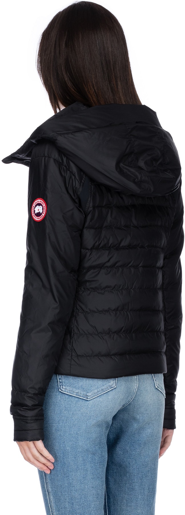 Canada Goose: Black Hybridge Base Jacket - 3