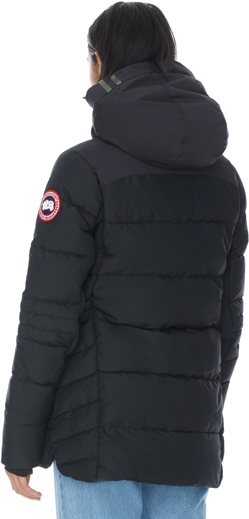 Canada Goose: Black Hybridge Coat - 3