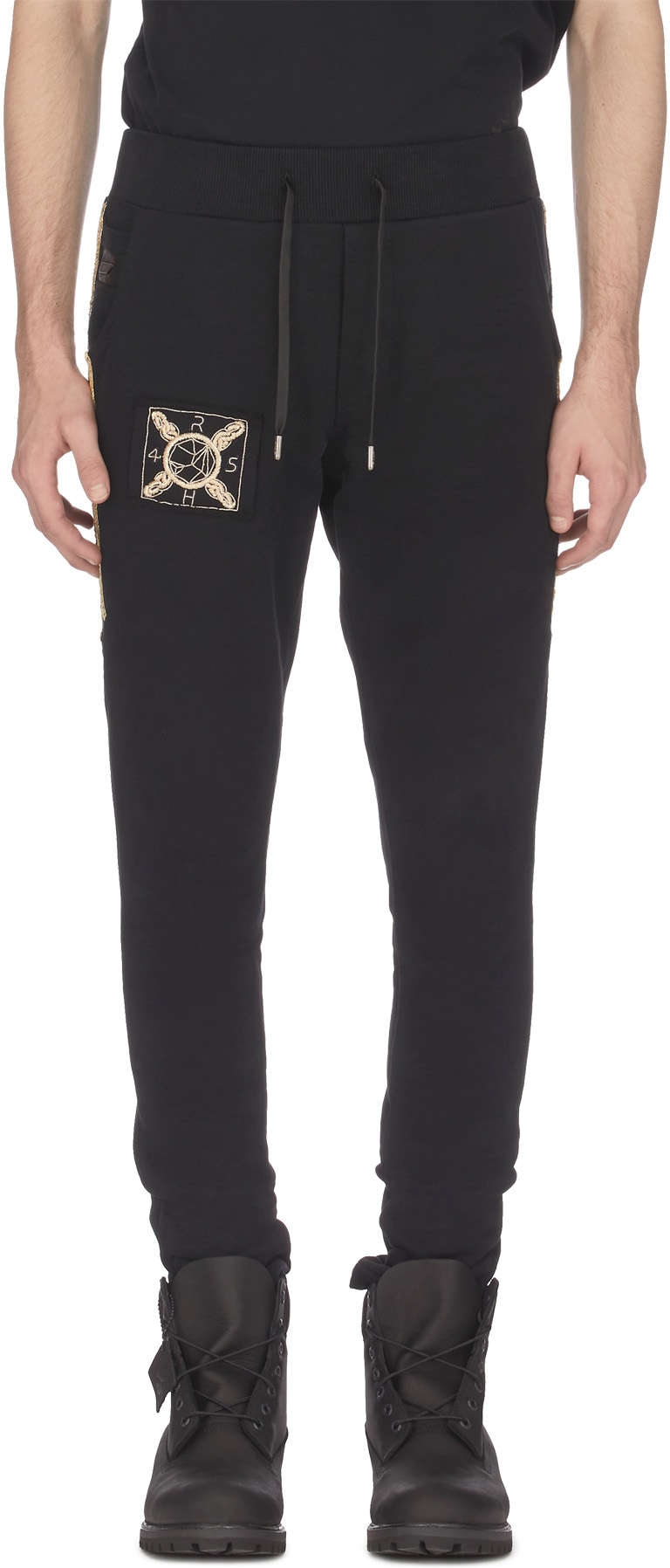 RH45: Black Bastian Sweatpants - 1