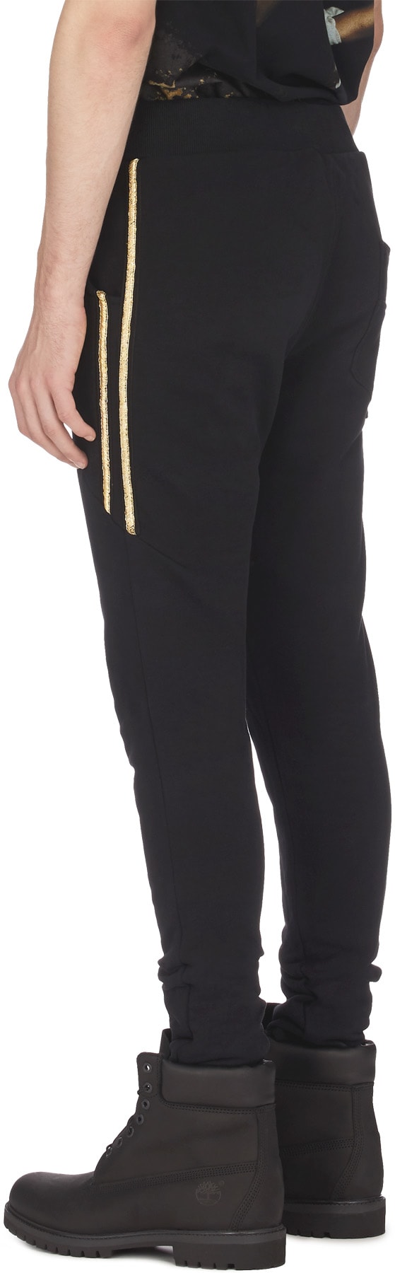RH45: Black Bastian Sweatpants - 3