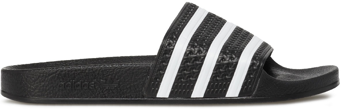 adidas Originals: Black Adilette - 1